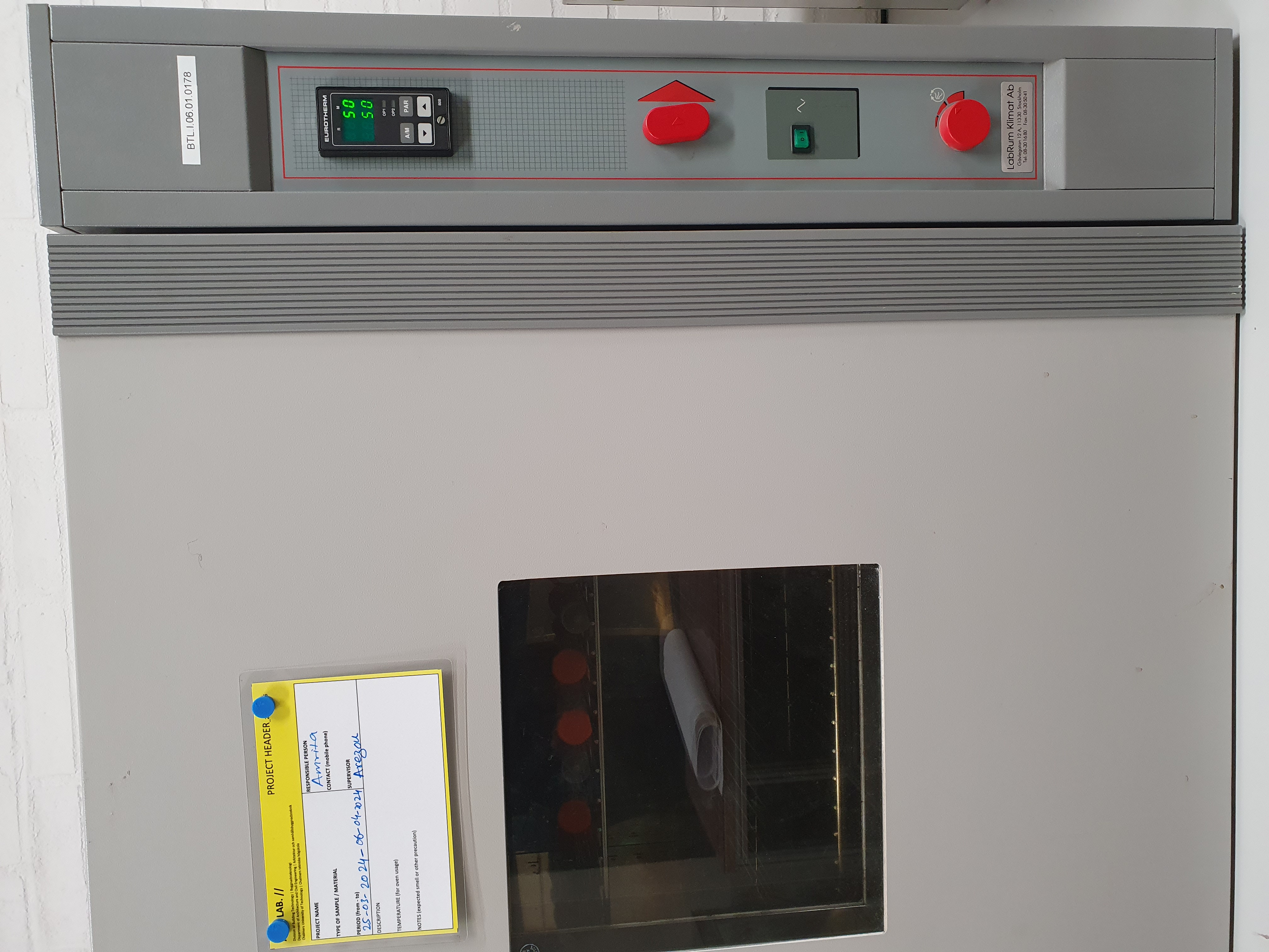 Picture of DRYING OVEN 1_Labrum Klimat AB